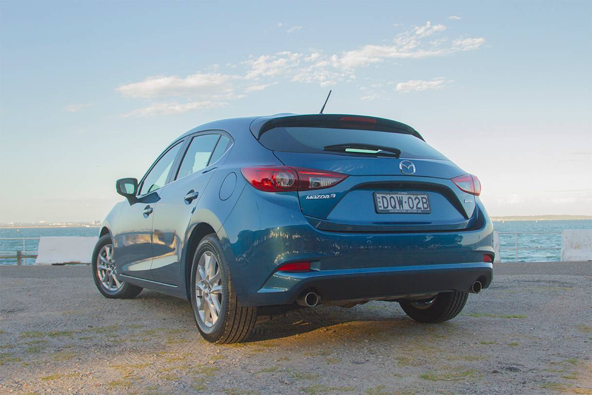 The 3's exterior design is still a winner to my eyes. (2018 Touring model shown)