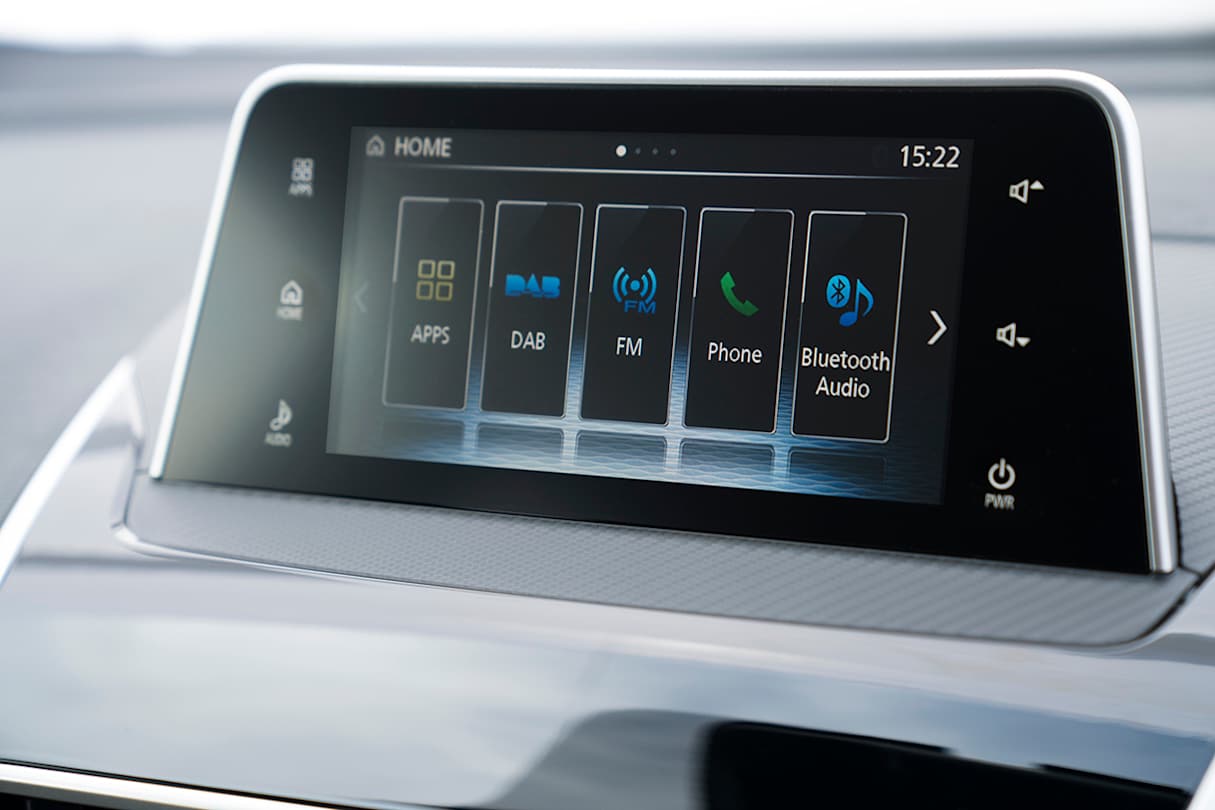 The new multimedia system lacks a built-in sat-nav.