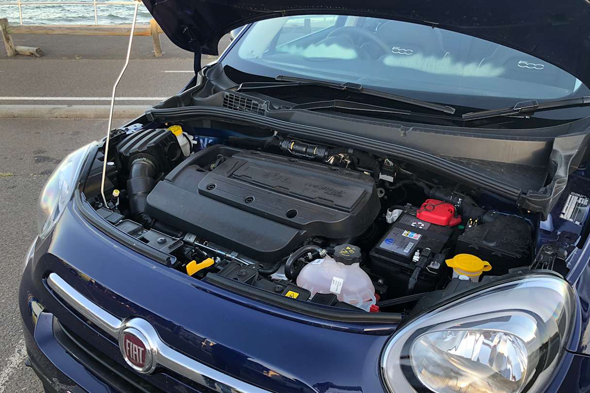 Fiat's 1.4-litre turbo MultiAir makes 103kW and 230Nm.The six-speed dual-clutch automatic transmission sends power through the front wheels only.