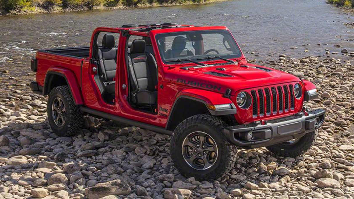 The Gladiator is built on the Wrangler platform and will the company’s first ute in years.
