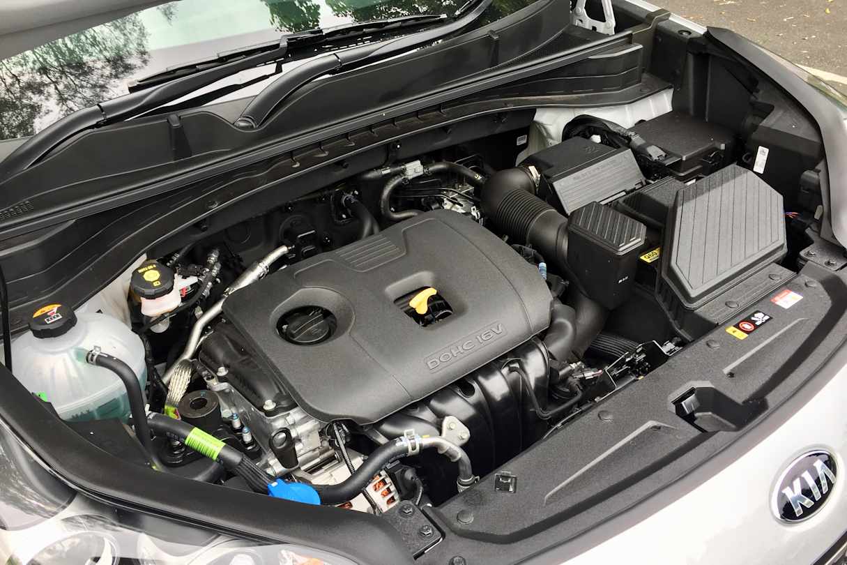 Our Si Premium FWD was powered by Kia’s 114kW/192Nm, 2.0-litre petrol engine.