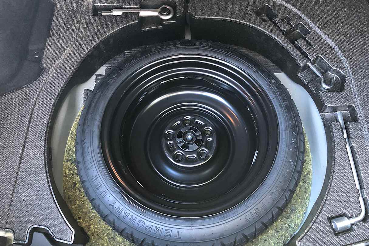 Space-saver spare.