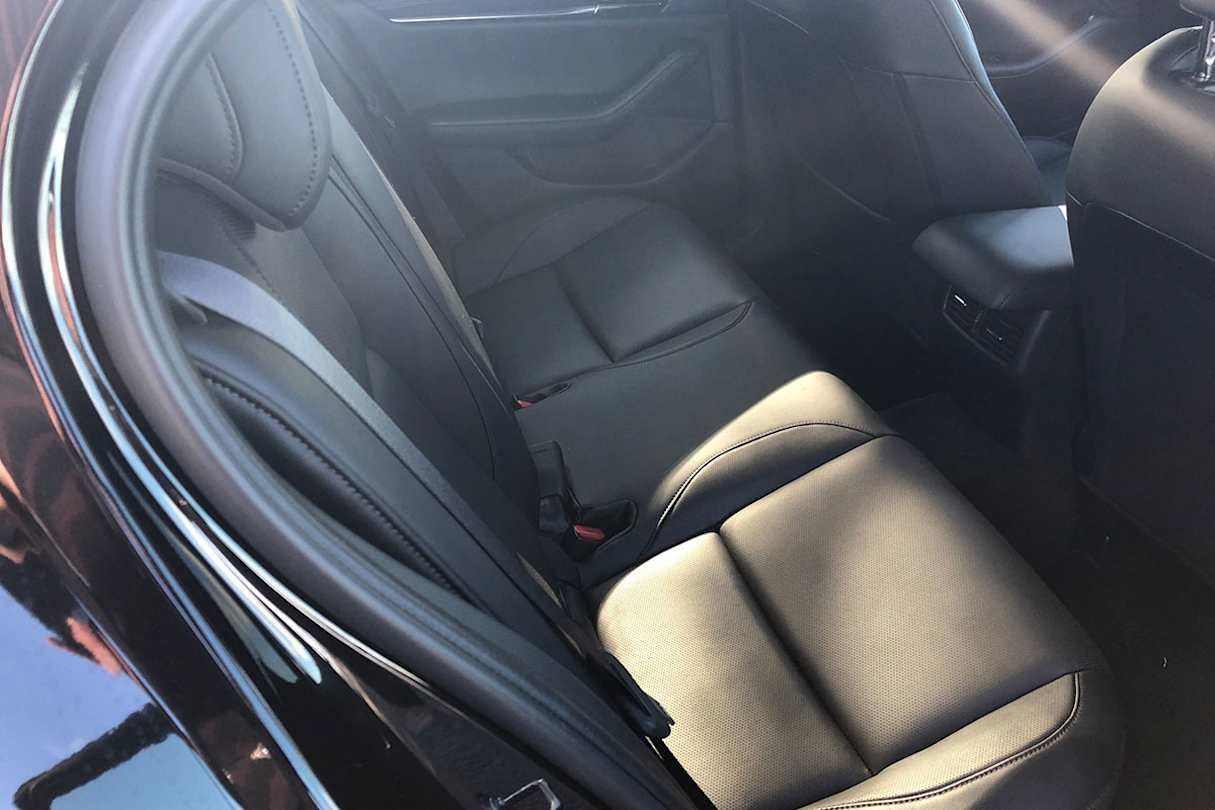 The rear seats seem slightly more roomy than the hatch.
