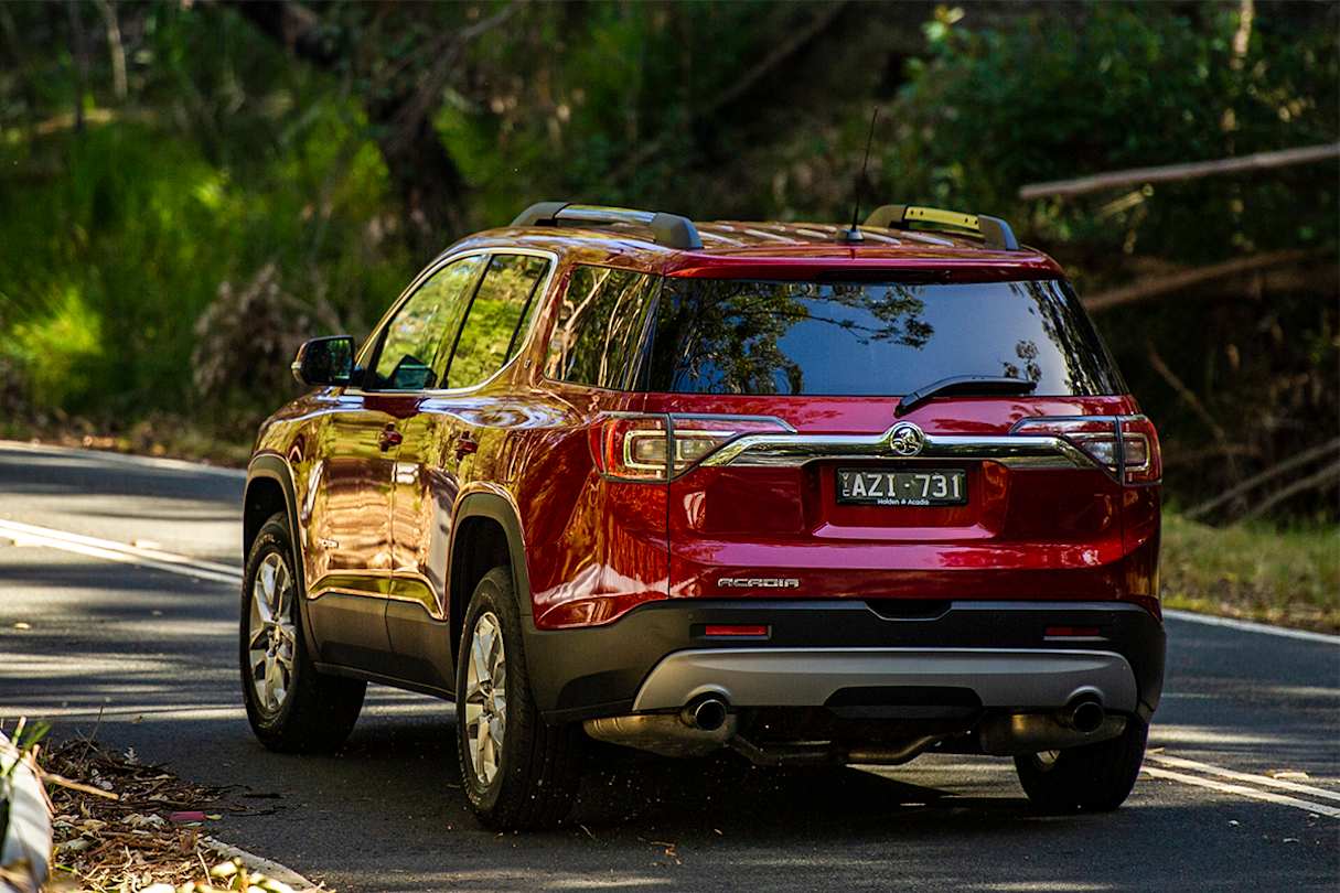 The Acadia isn't the most dynamic SUV and there was a bit of tyre chirp in the corners when pushed.