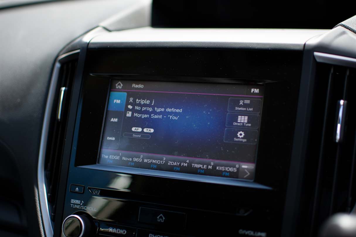 I'm sure the 8.5-inch multimedia touchscreen in the 2.5i Premium is a sight nicer than the one in our car. (image: Tom White)