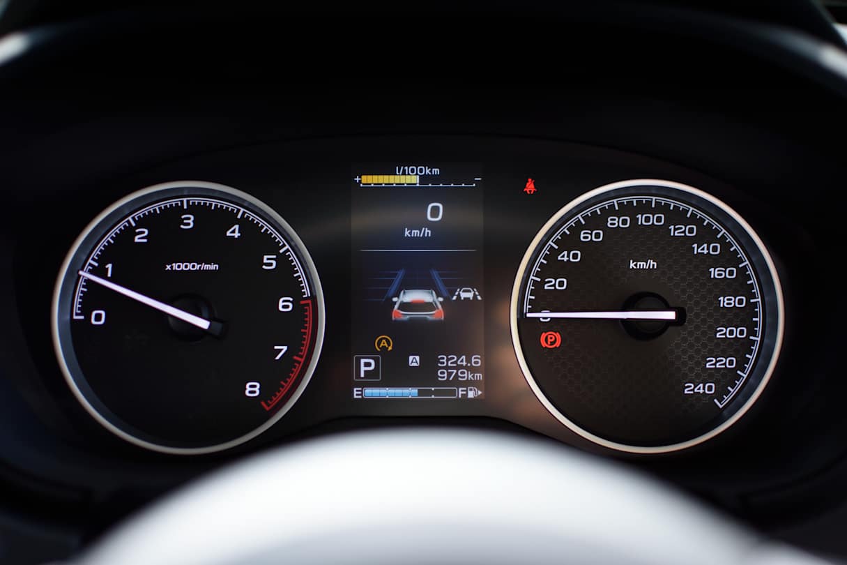 Subaru claims you'll consume 7.4L/100km on the combined cycle. (image: Tom White)