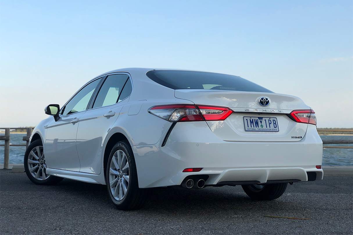 The new Camry is lower and has some genuine style.
