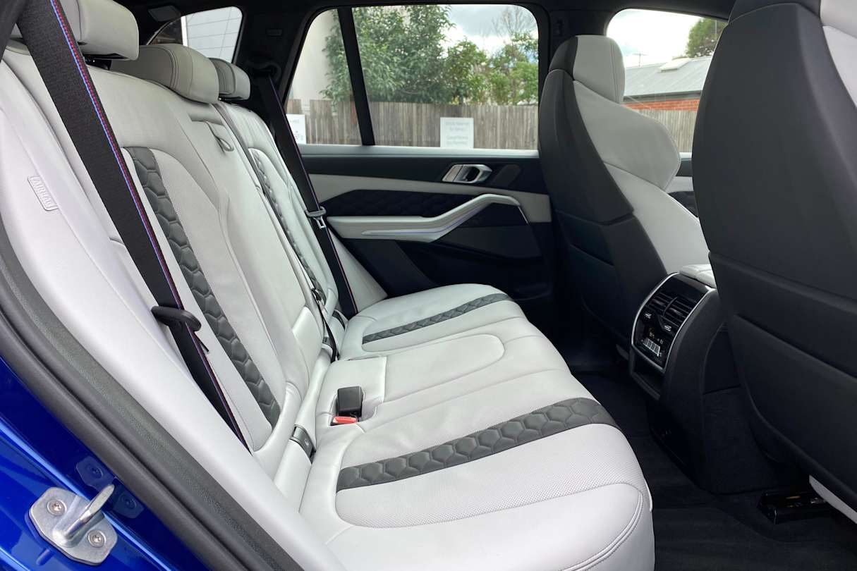 The second row is nice place to sit in, with plenty of room behind the driver.