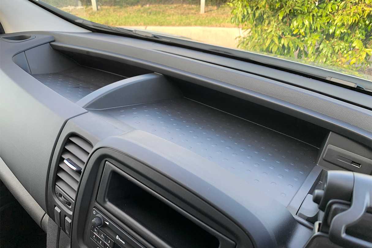 There's 43 litres of loose item storage throughout the cabin. (LWB model shown)