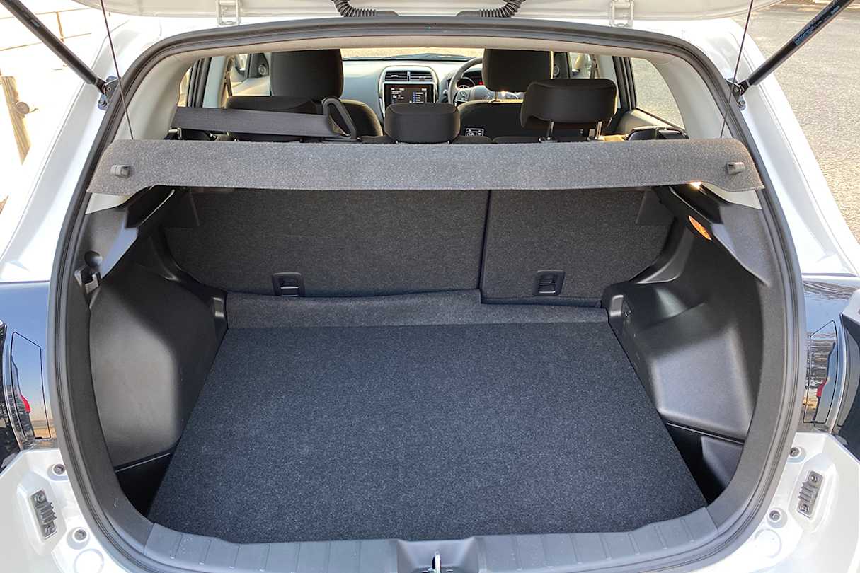 Boot space is very generous.