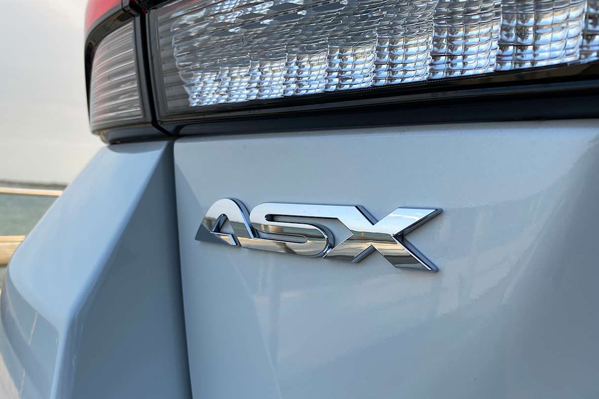 The ASX arrives with seven airbags, ABS, stability and traction controls, forward AEB and forward collision warning.