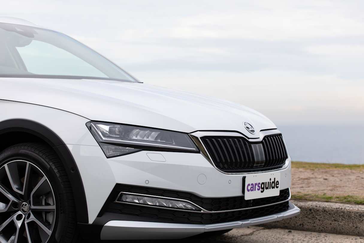 There’s a full suite of safety tech in the Skoda Superb.