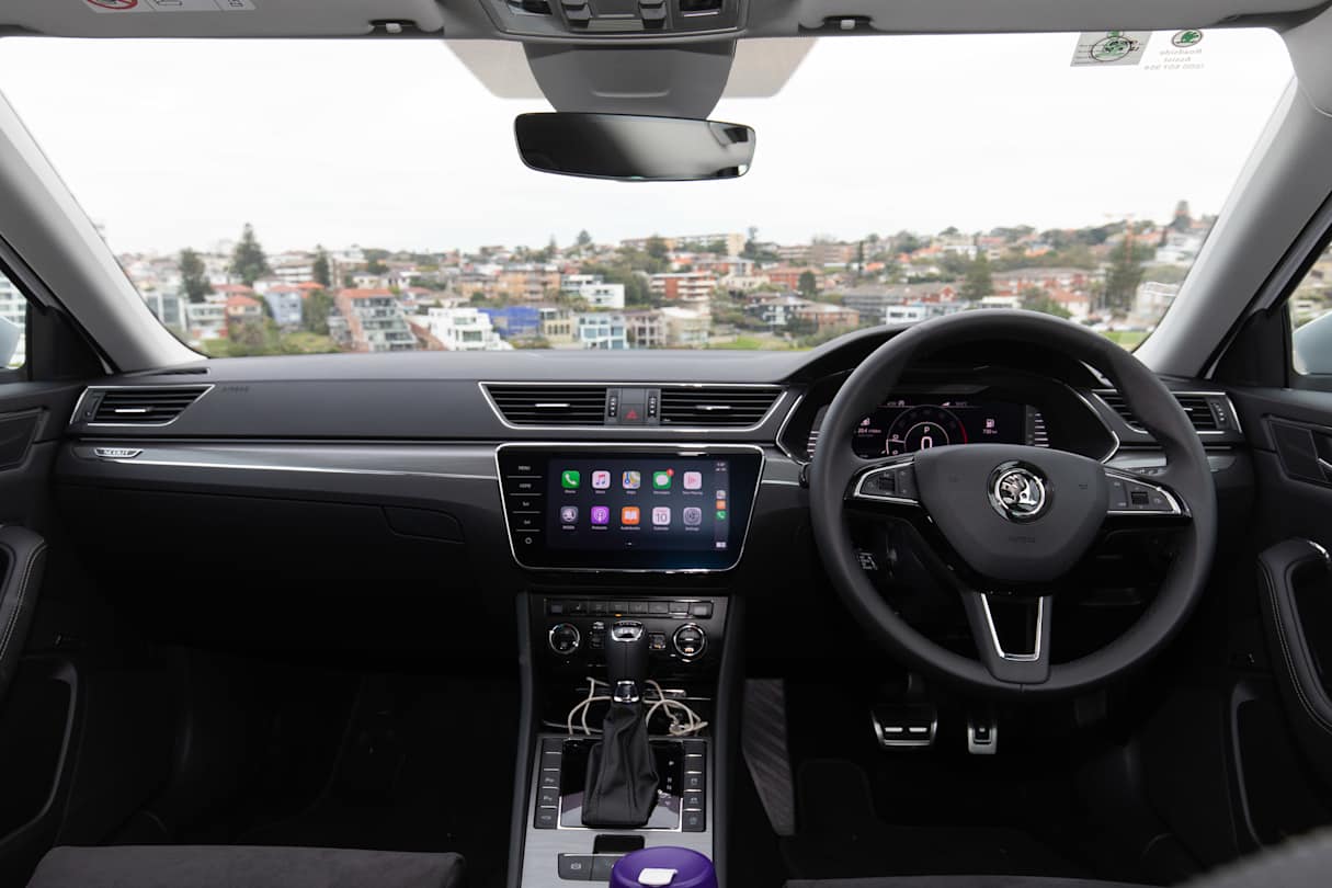 The interior is clean, simple and very minimalist.