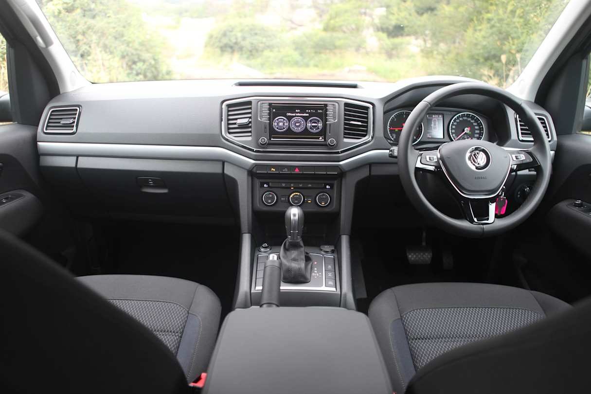 The Amarok is quiet, refined and comfortable.