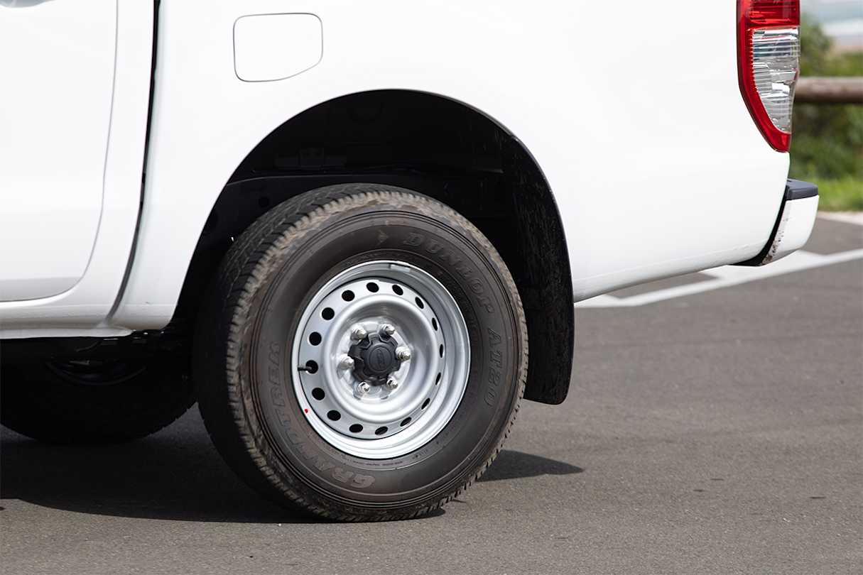 The Ranger XL wears 16-inch steel wheels.