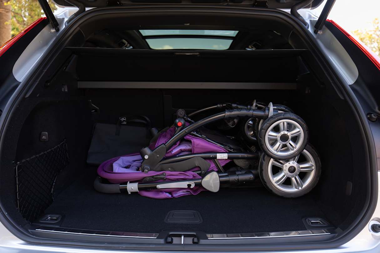 At 505L the boot is certainly big enough for a family of four.