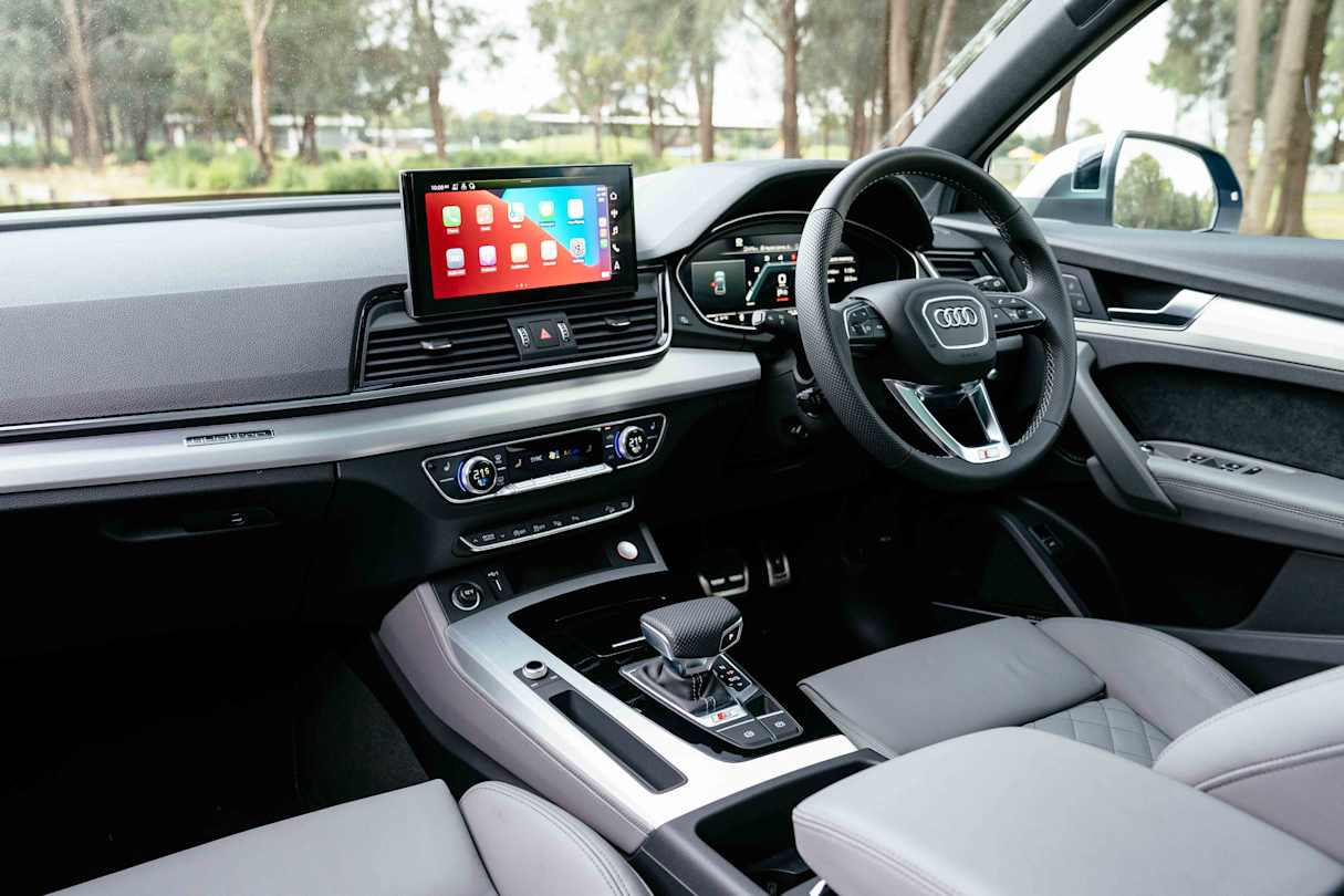 The cabin styling has been the same since the arrival of this second-generation Q5 in 2017.