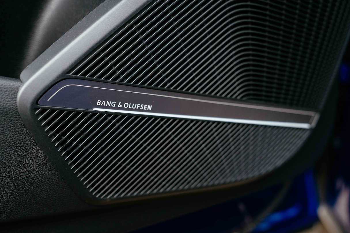 New standard features include a 19-speaker Bang and Olufsen stereo.