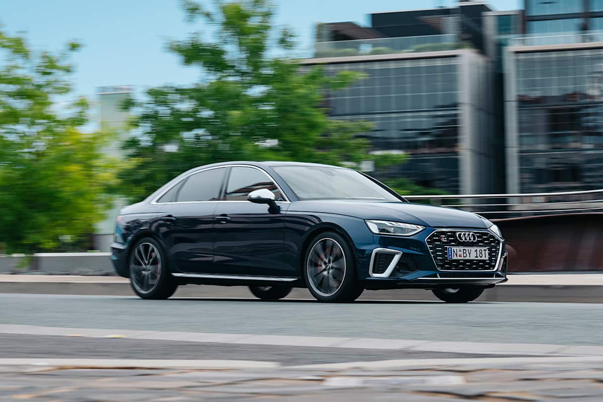 The S4 sedan races from 0-100km/h in 4.7 seconds. (S4 sedan variant pictured)