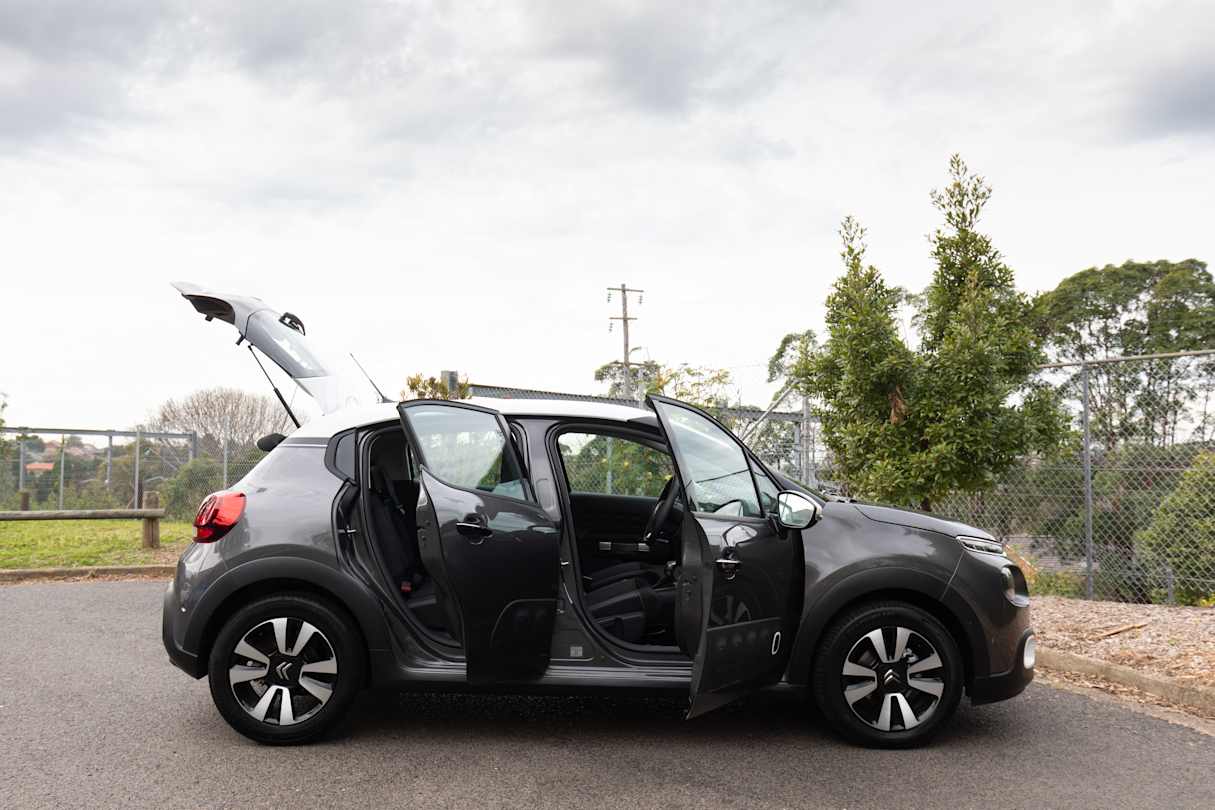 The AEB system works at slower city speeds which is a plus for urban driving.