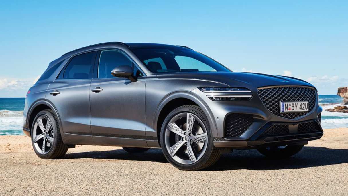 Genesis is building its presence in Australia, led by the GV70 SUV.