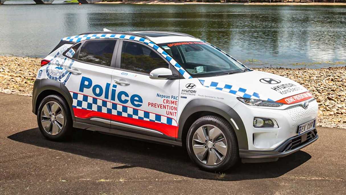 NSW Police are happy with the performance of the Kona Electric, according to a Hyundai spokesperson.