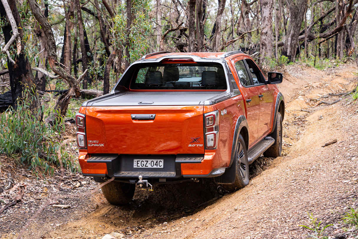 The Isuzu ute has always had a robust 4WD set-up (image credit: Tom White).