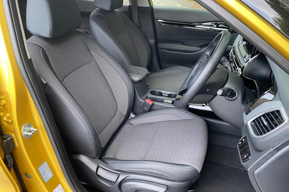 The Seltos is easy to park with excellent vision.