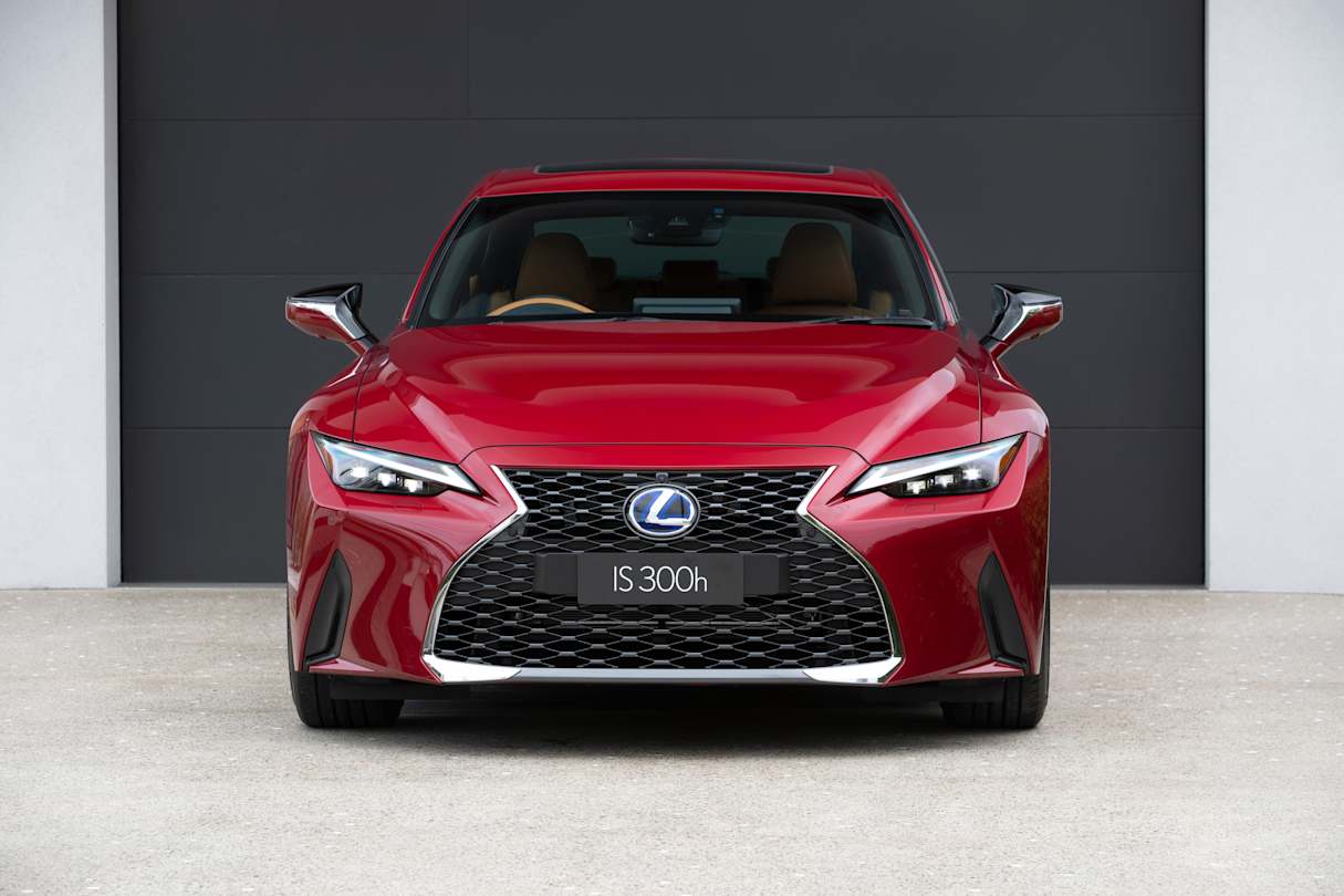 The Lexus Australia warranty period is four years/100,000km (pictured: IS300h).