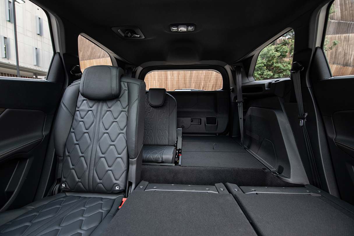 The third-row seats are removeable.