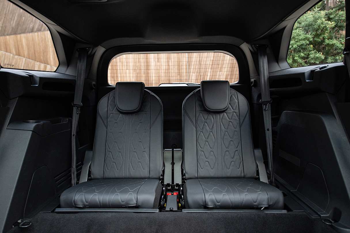 The third row is really only meant for occasional use.