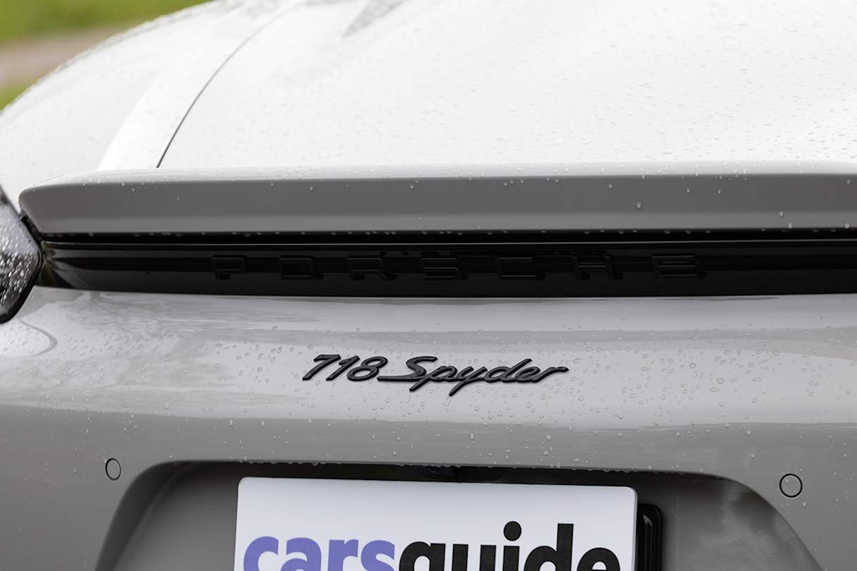 The Spyder is covered by Porsche’s three-year/unlimited-kilometre warranty.