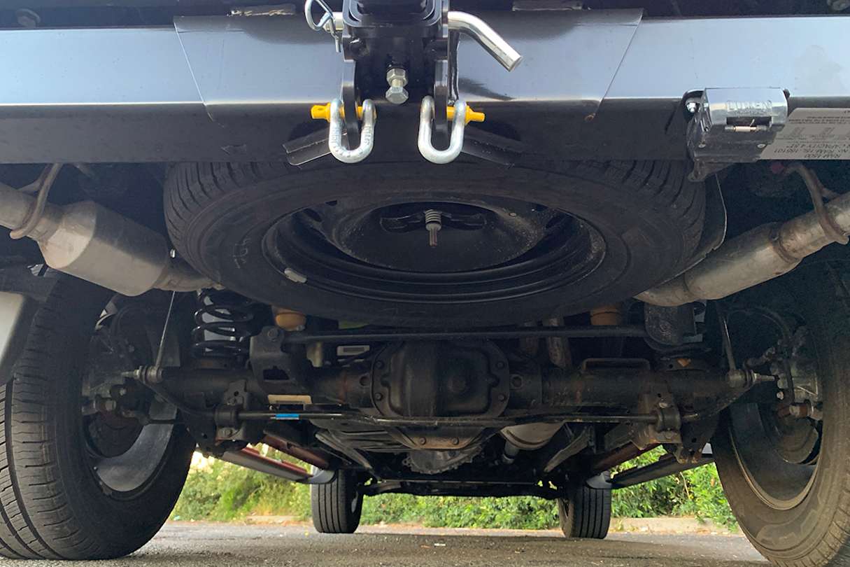 It comes with a full-size alloy spare. (image: Peter Anderson)