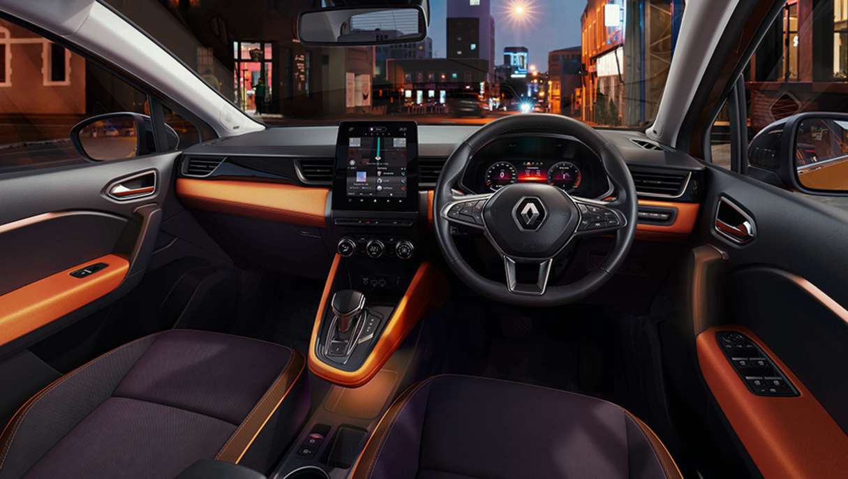 The Intens also picks up a portrait 9.3-inch touchscreen multimedia system.