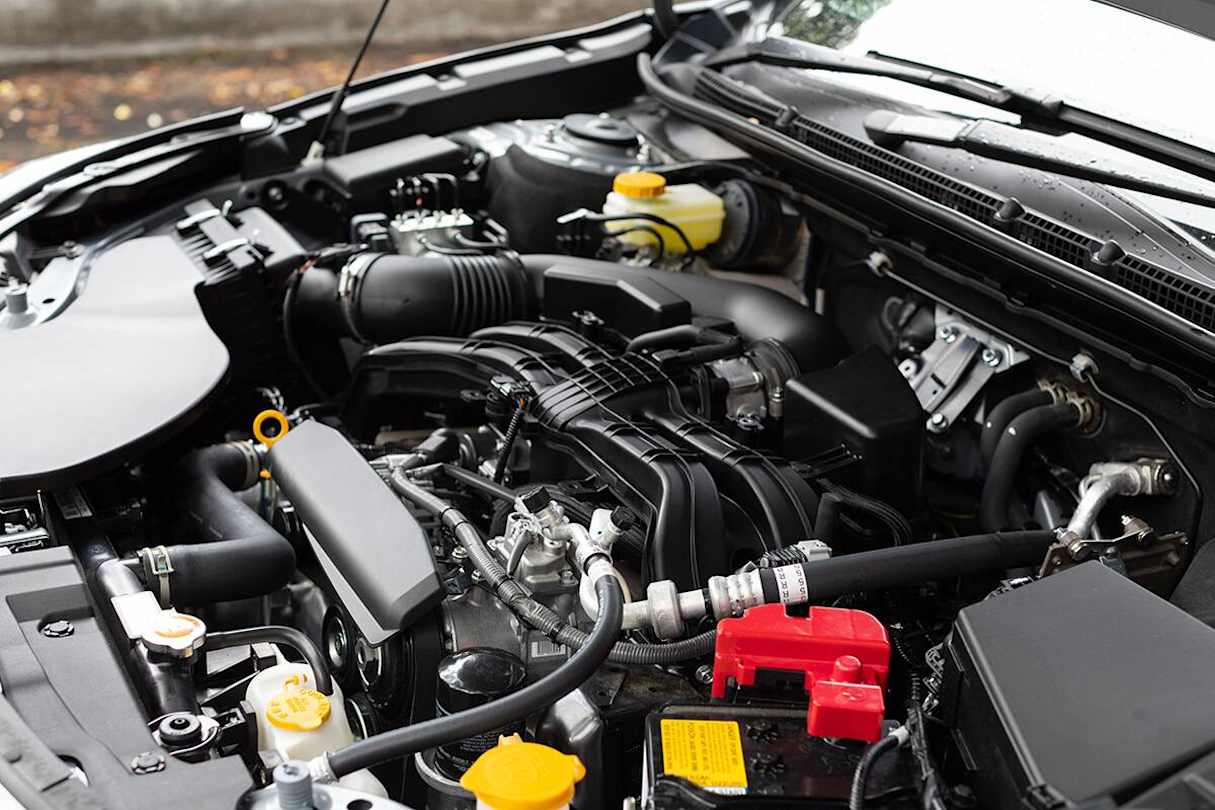 It has a 2.5-litre, four-cylinder petrol engine.