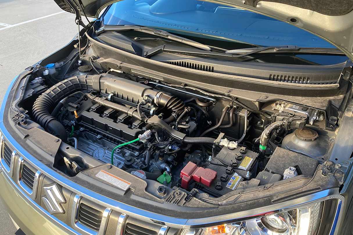 The 1.2-litre four-cylinder engine produces 66kW/120Nm.