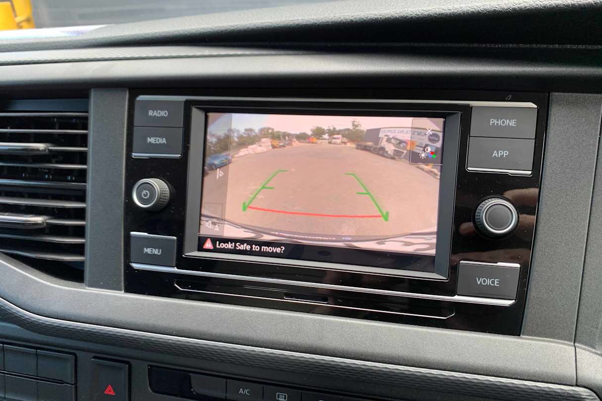 The Transporter features a 6.5-inch screen with Apple CarPlay and Android Auto.
