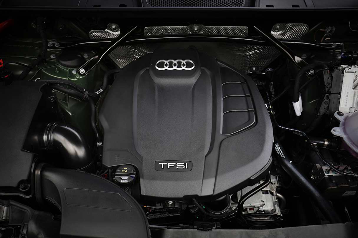 The 45 TFSI 2.0-litre four-cylinder turbo petrol prodcues 183kW/370Nm.