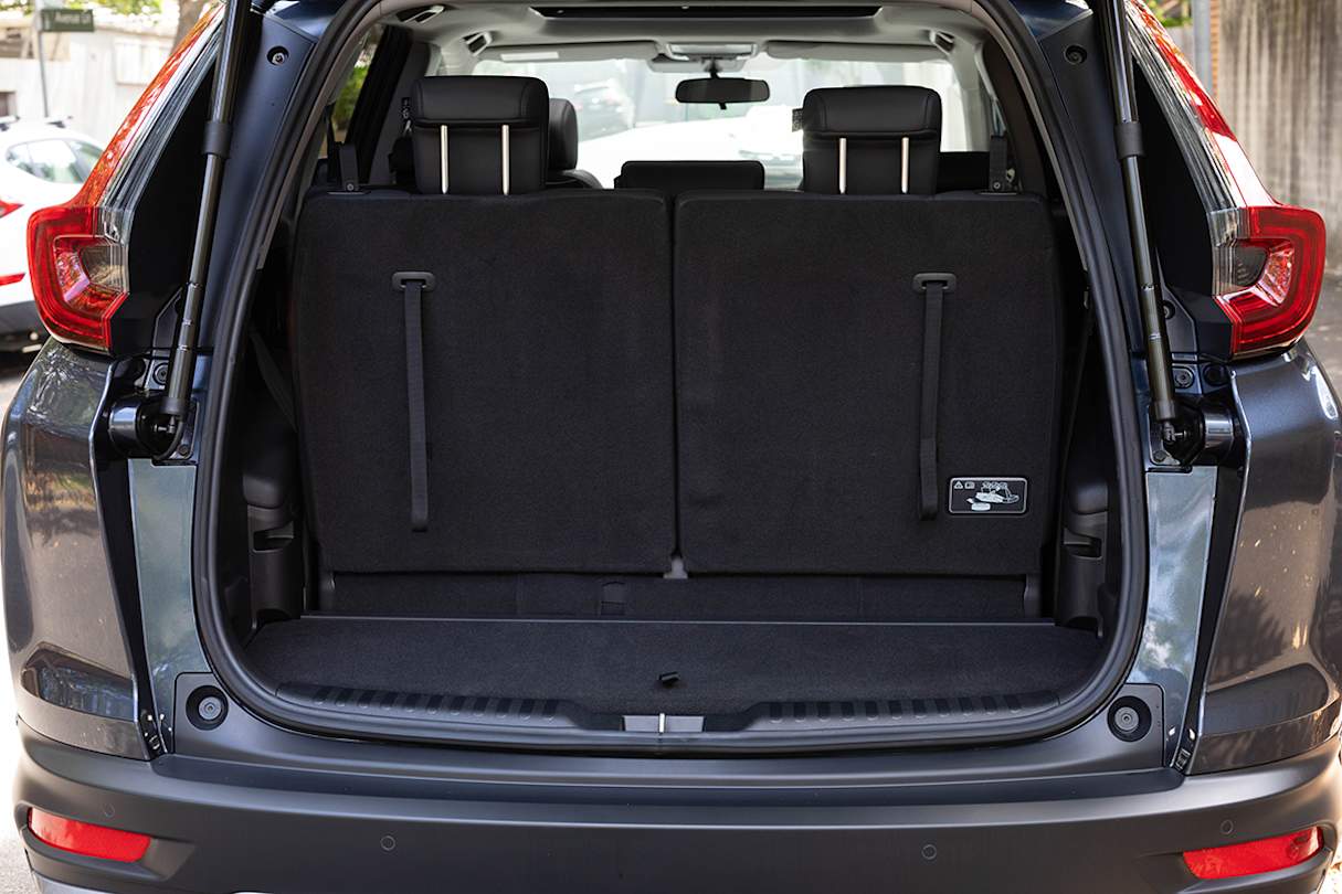 With all seats in use the boot shrinks to 150L.