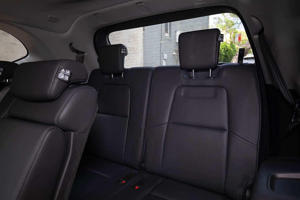 The third row is in the boot, so it’s not exactly a large seven-seat SUV.
