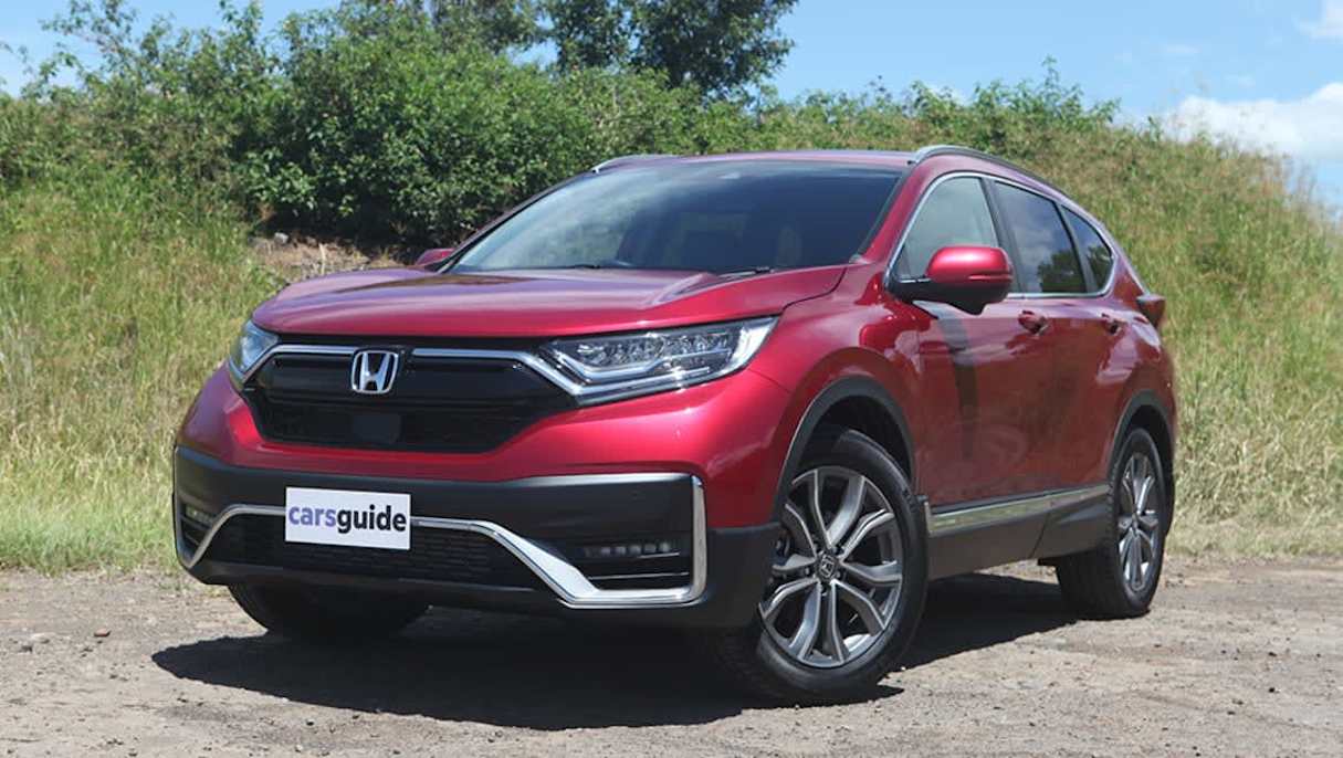 The current-generation Honda CR-V.