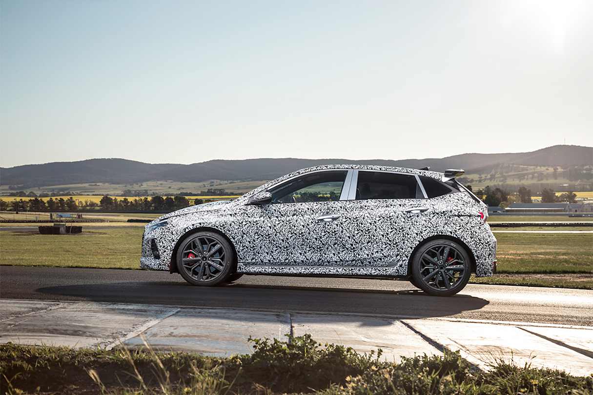 The i20 N has four doors, which puts it ahead of some of its hot-hatch competition.