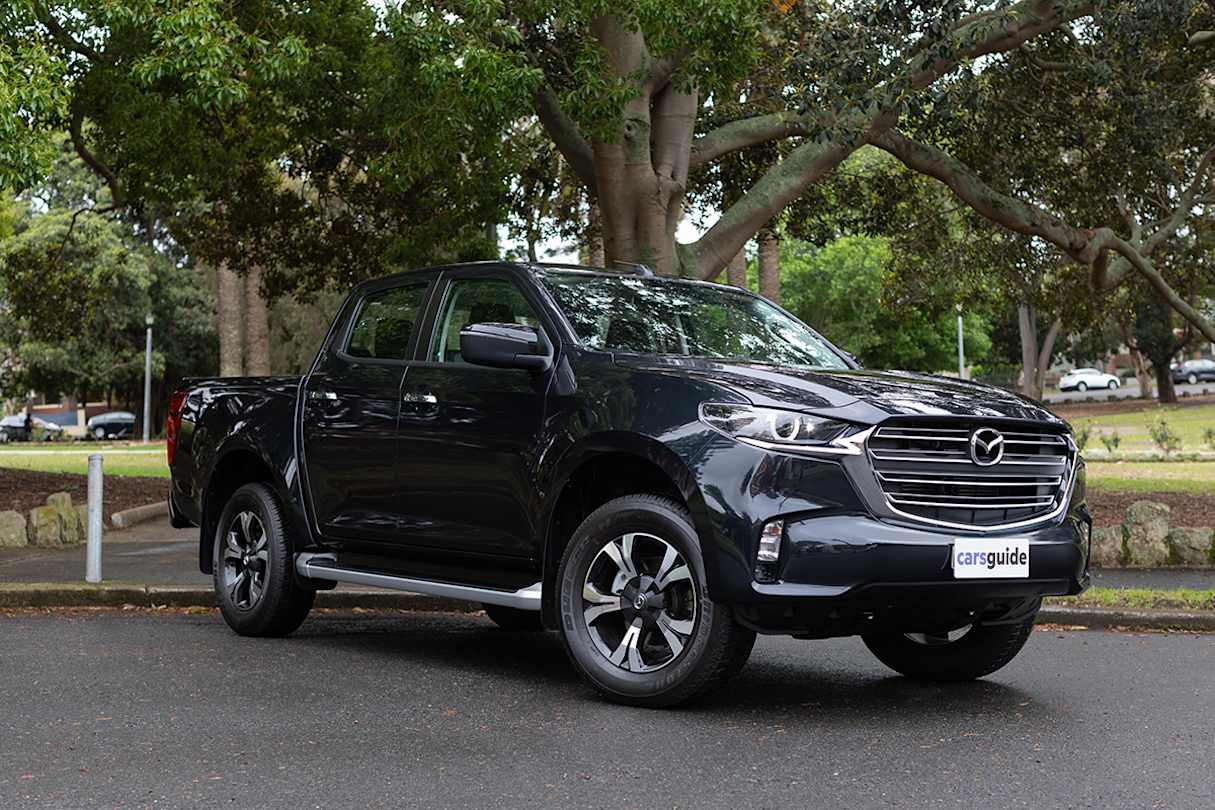 The Mazda BT-50 doesn’t look as truck-like as other utes (image: Dean McCartney).