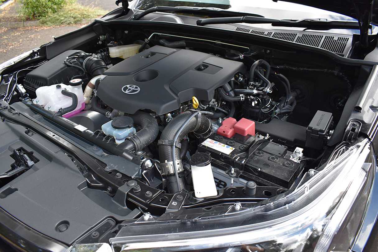 The 2.8-litre four-cylinder turbo-diesel produces 150kW/500Nm.
