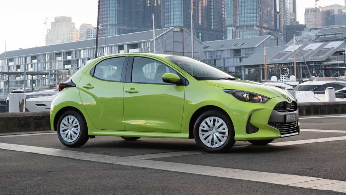 2021 Toyota Yaris Ascent Sport (pre-update)