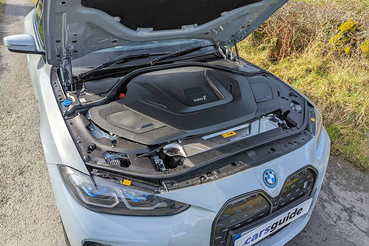 Powering this i4 eDrive40 is a single electric motor that produces 250kW/430Nm. (Image: Tung Nguyen)