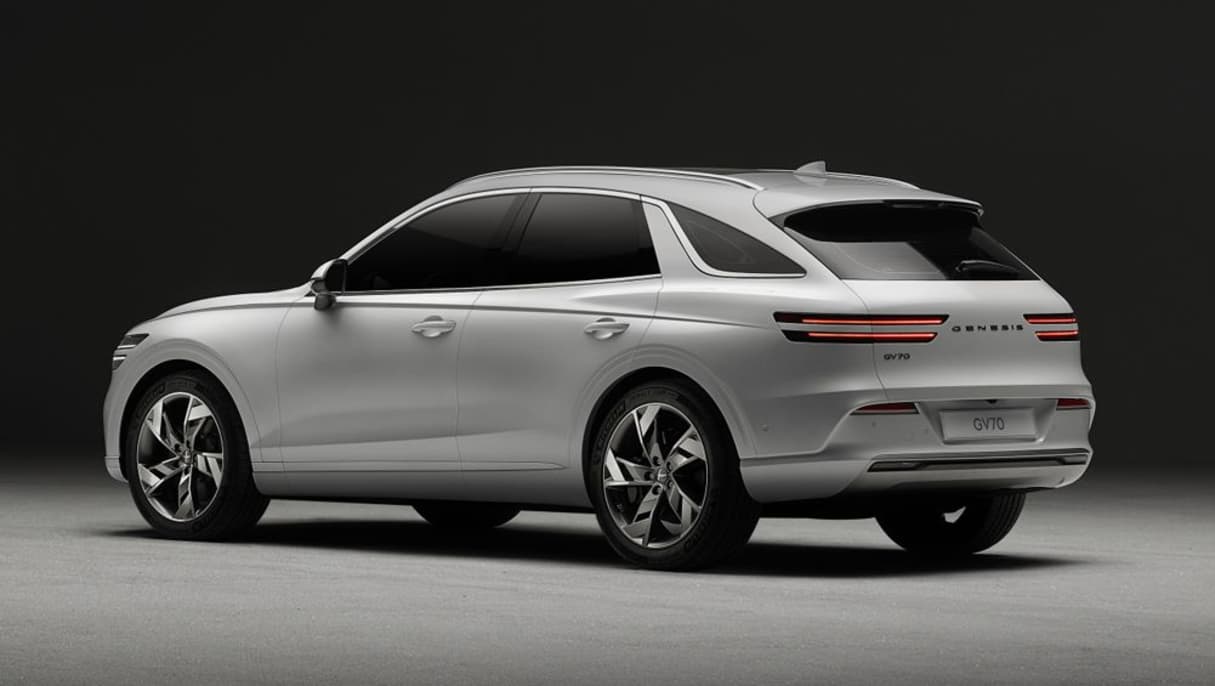 The Electrified GV70 goes without tailpipes.