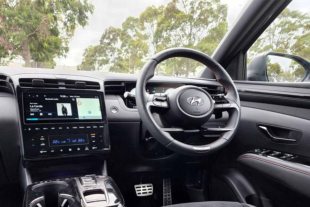 The 10.25-inch digital driver’s display. (Image: Tung Nguyen)
