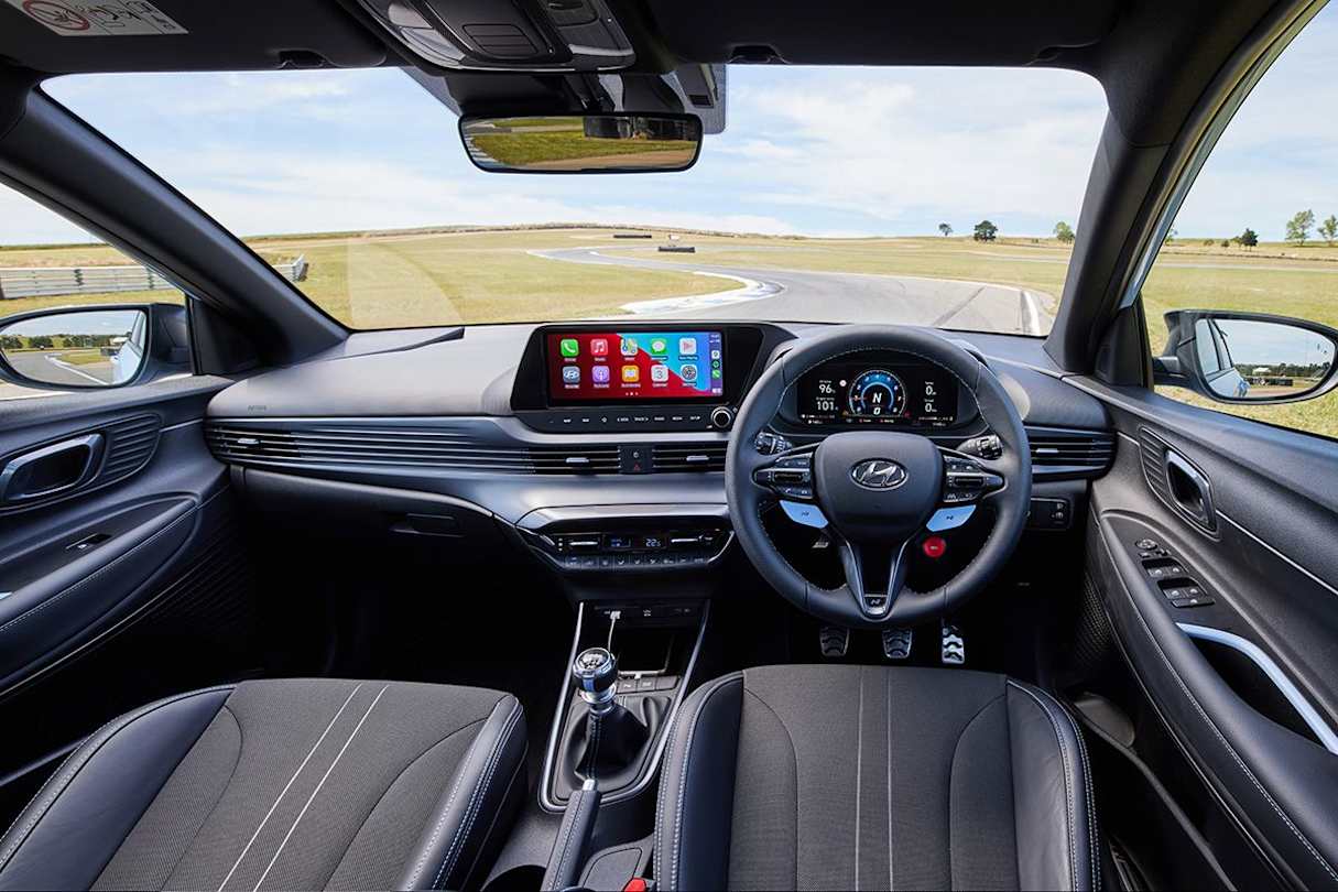 there are six airbags on-board the i20 N - driver and front passenger front and side (thorax), and side curtain.