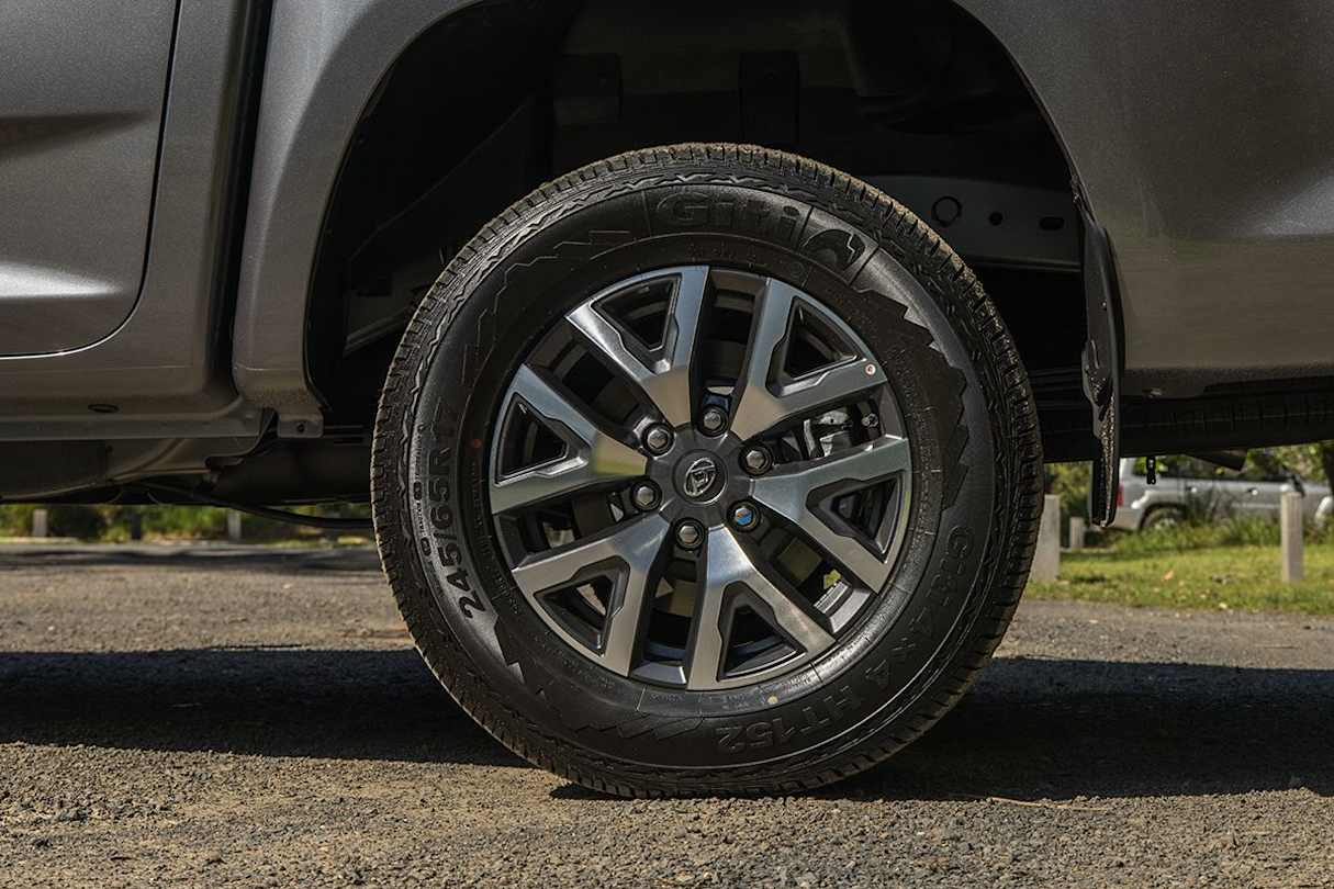 Tyres with higher load and speed ratings can be beneficial in some ways. (Image: Glen Sullivan)
